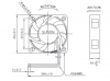 Obraz: WENTYLATOR 5VDC EE40100S2-1000U-999 11.99m3/h 40x40x10mm